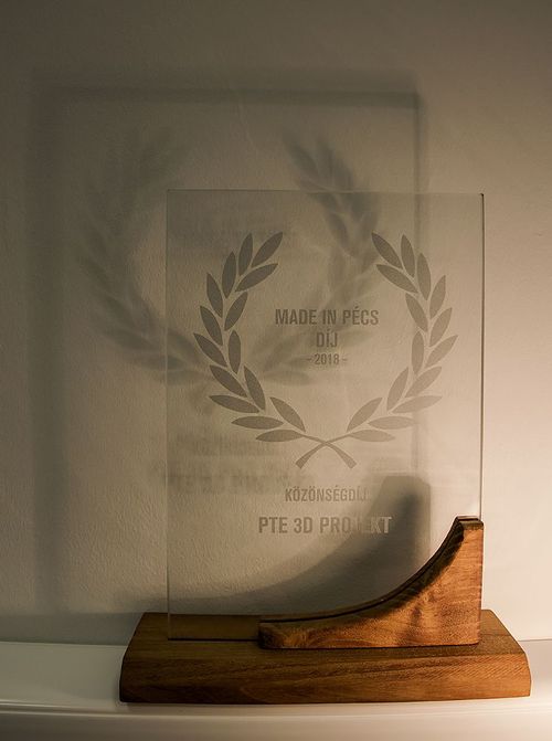 A PTE 3D Projekt nyerte el 2018-ban a Made in Pécs Közönségdíját