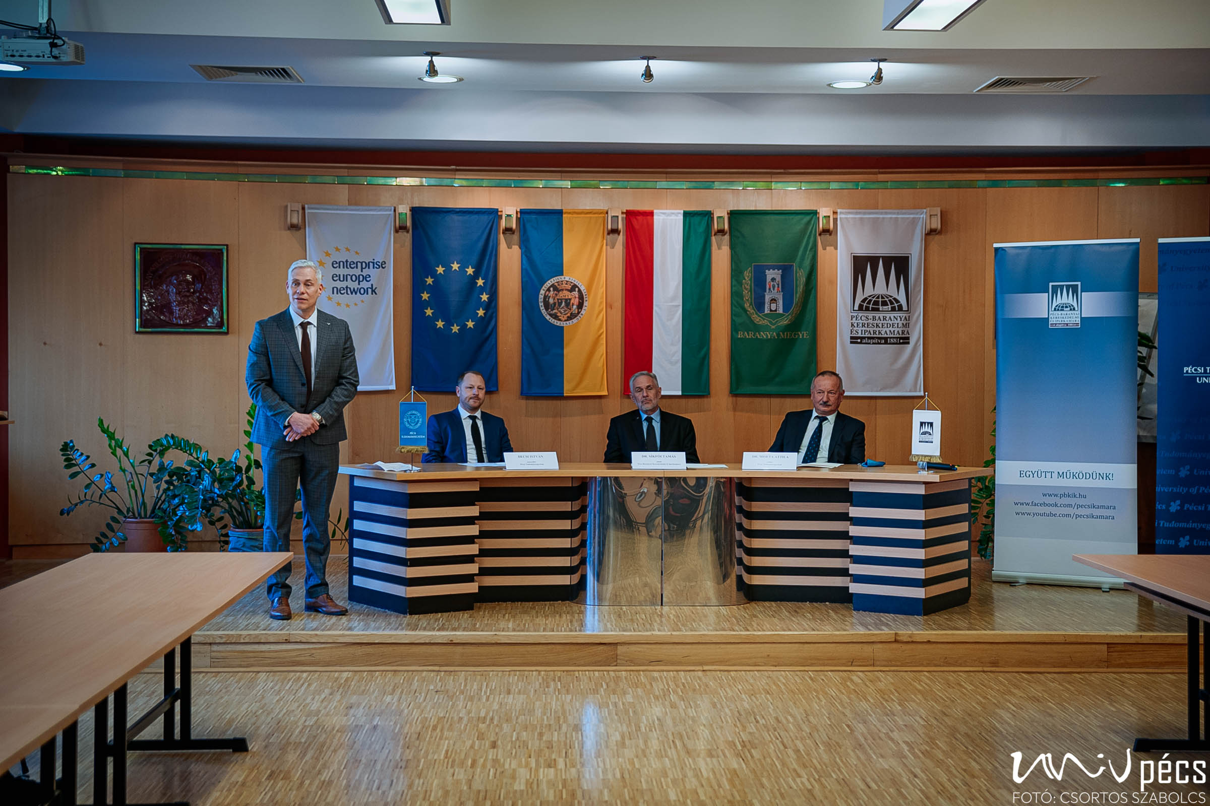 Együttműködik a PTE és a Pécs-Baranyai Kereskedelmi és Iparkamara