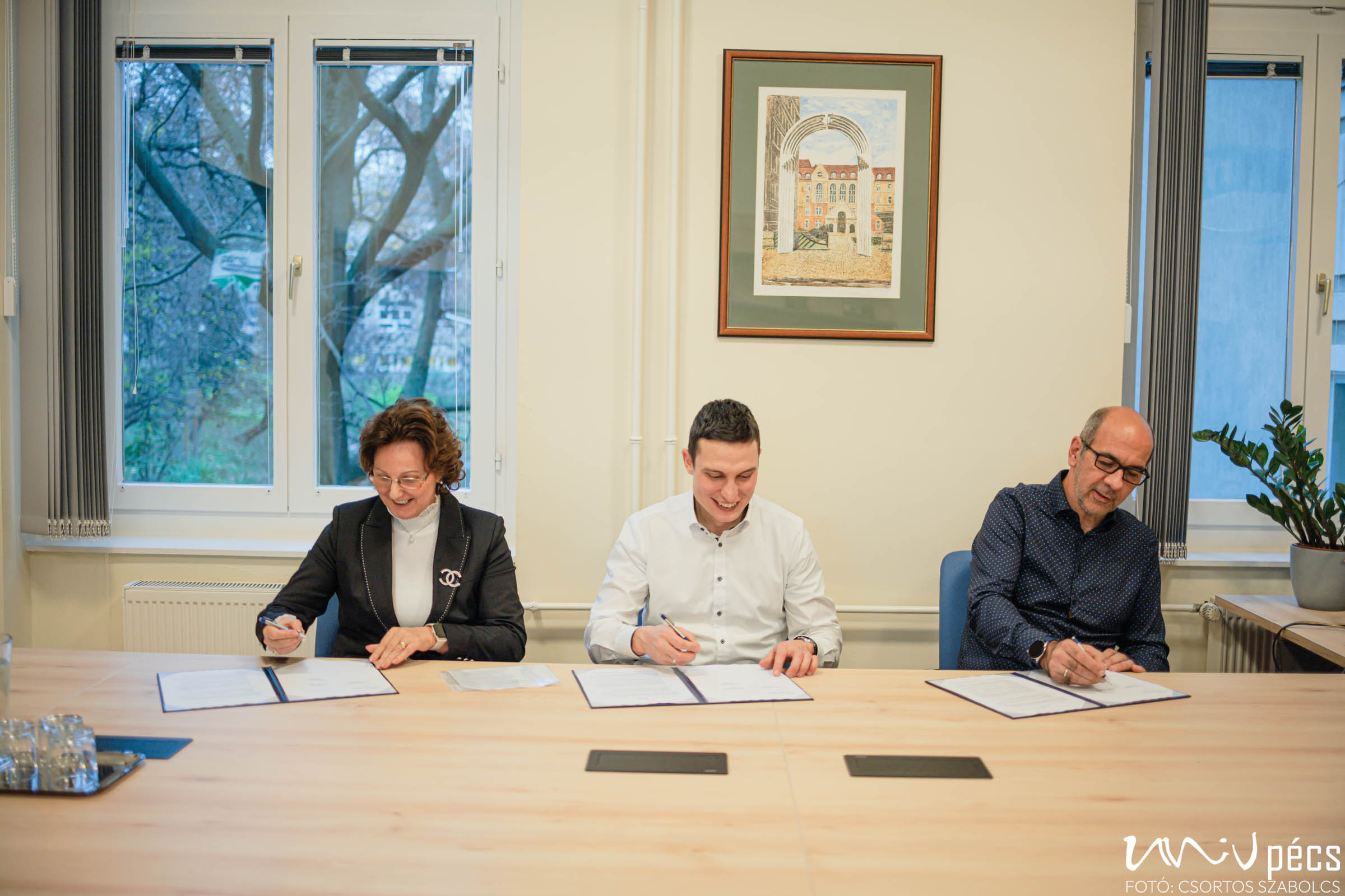 Újabb innovatív projekt a PTE-n
