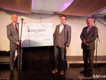 Adományátadás MBH Bank Eurakvilo Alapítvány