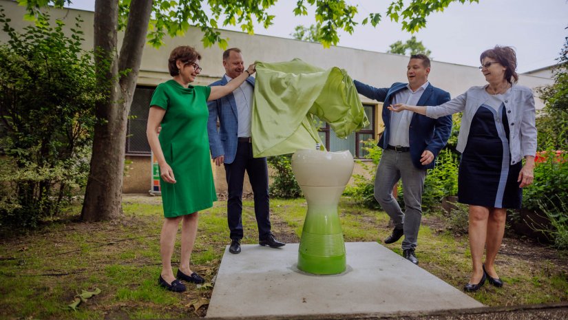 A környezetvédelmi világnap alkalmából ivókutat avattak