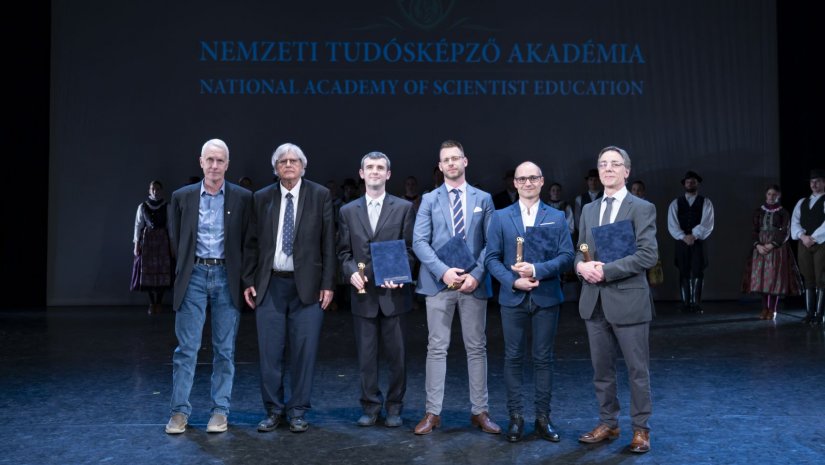 A Nemzeti Tudósképző Akadémia Talentum-díját vehette át dr. Garami András