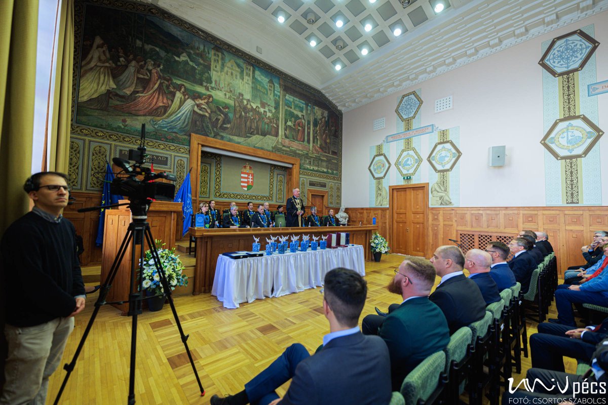 Maria Miguéns Pereira and Ron Cordova are the New Honorary Doctors of the University of Pécs