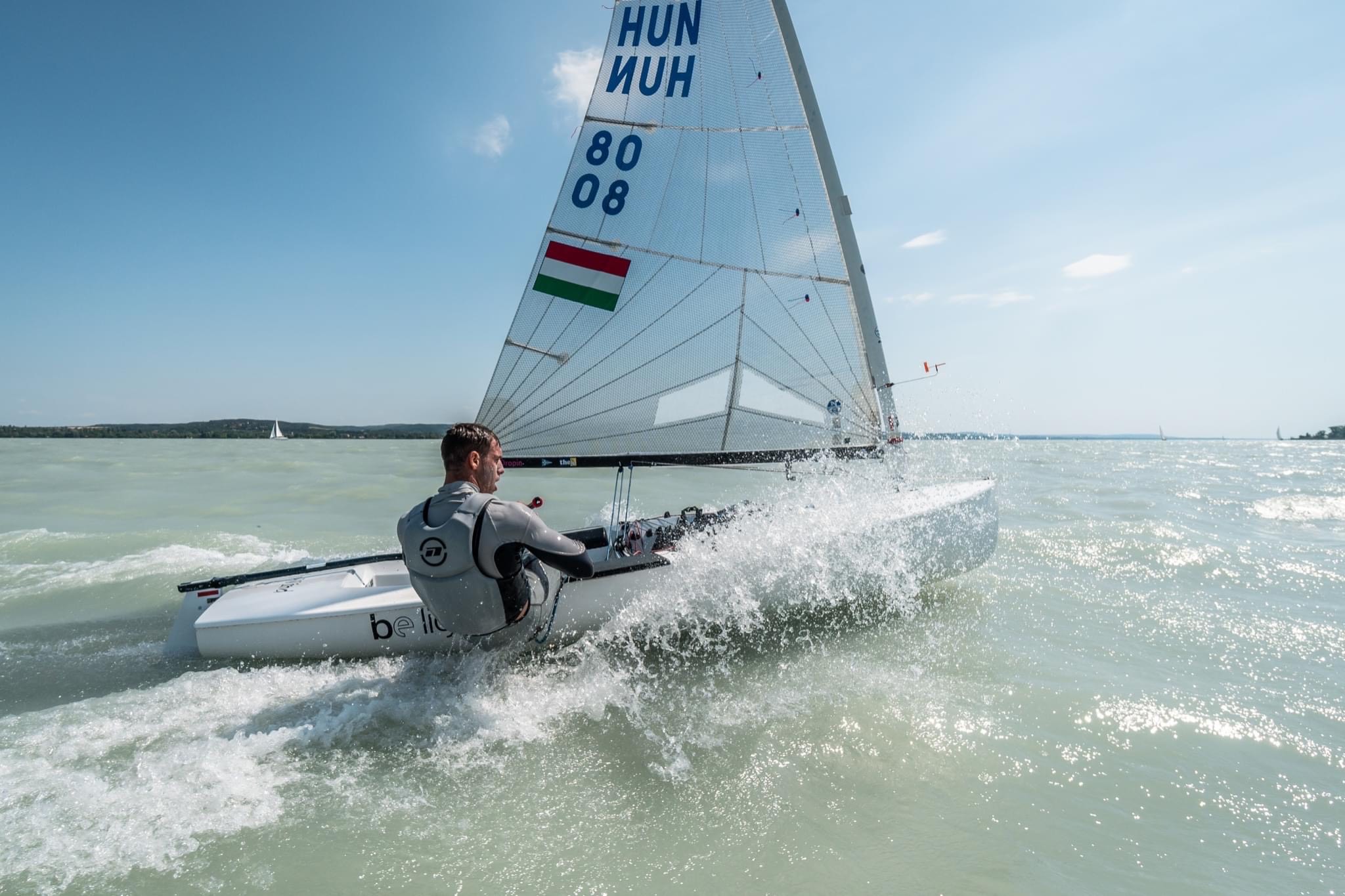 Student from the University of Pécs at the Finn Gold Cup