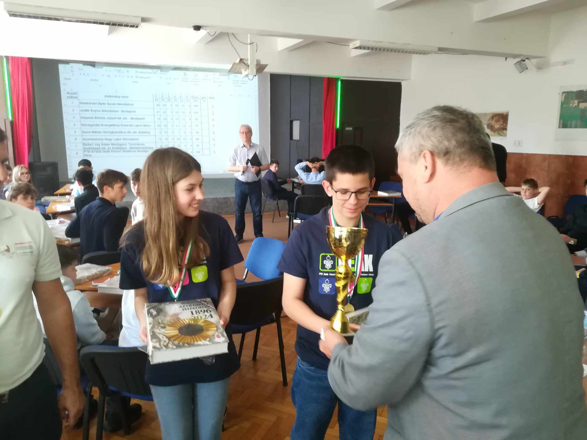 Megvédte címét a PTE Deák csapata az olimpiatörténeti versenyen