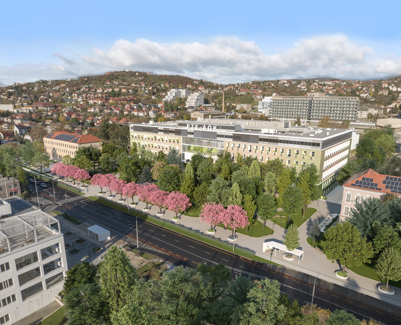 Indul az orvoskar déli parkjának felújítása