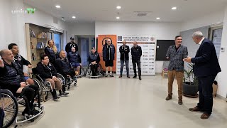 Paralimpikon támogatja a kerekesszékes kosárlabda csapatot