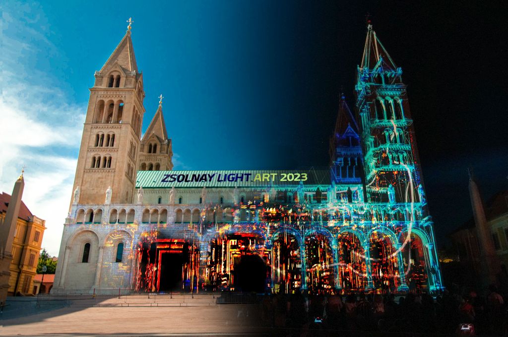 Pécs is bathed in light again: Zsolnay Light Festival 4-7 July!